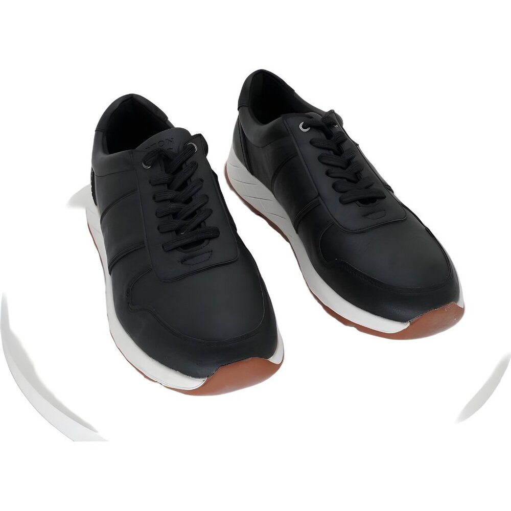 Aston Marc Men's Hart Casual Comfort Sneakers Black 9.5 M